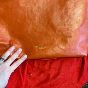 Large orange bag